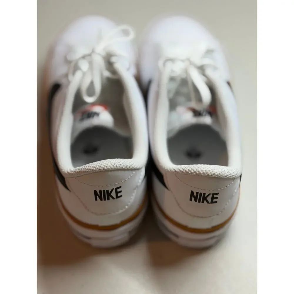 NEW! 7Y Nike Court Legacy GS White Little & Big Kid Unisex Sneakers